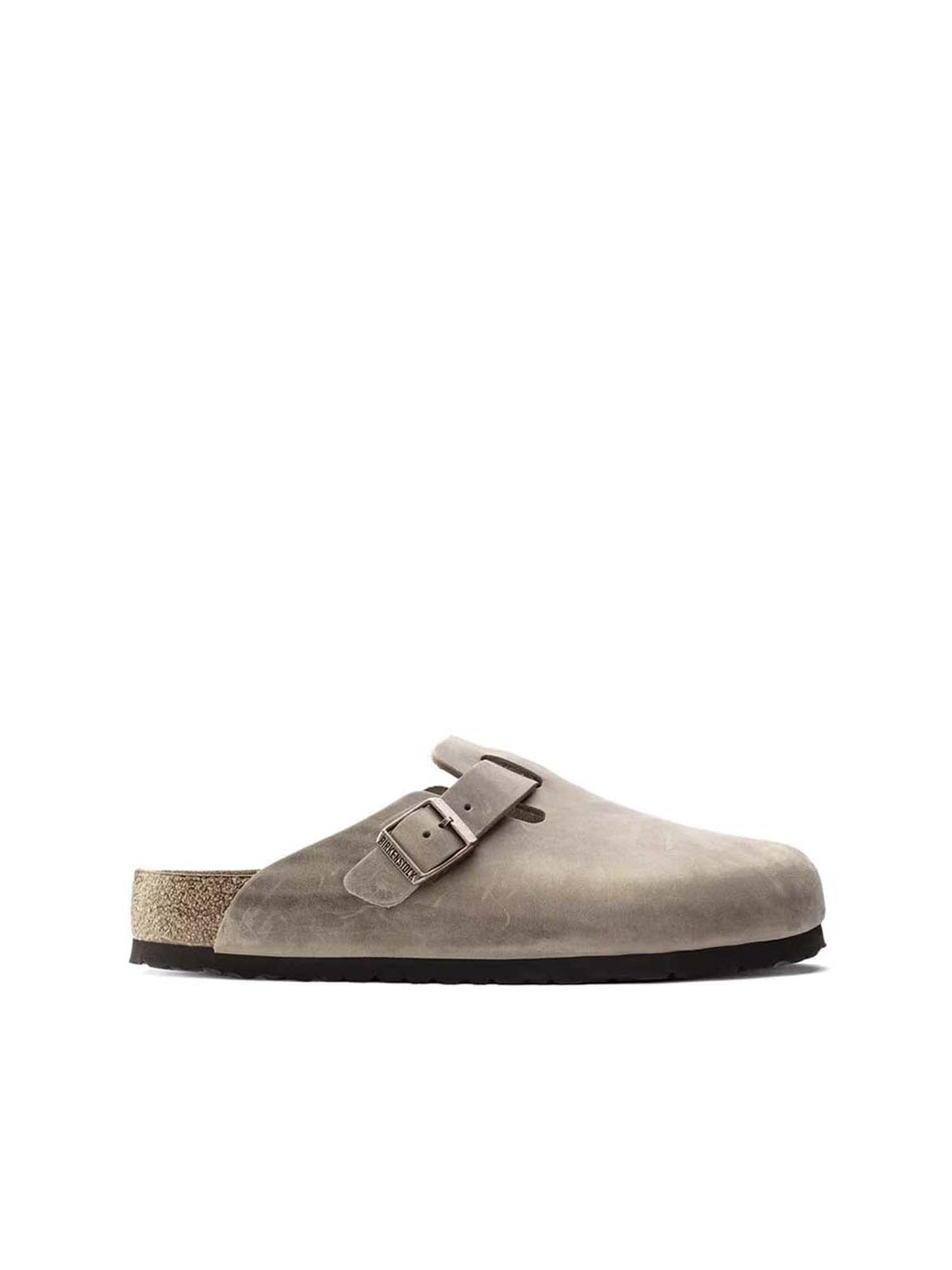Birkenstock Boston plantare morbido (Pelle Oliata) Marrone