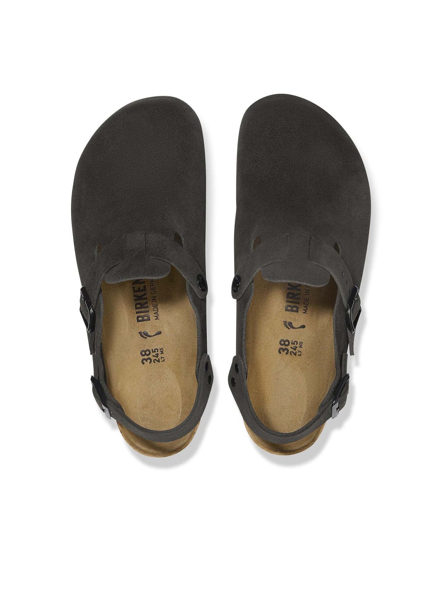 Birkenstock Tokio (Pelle scamosciata) Nero