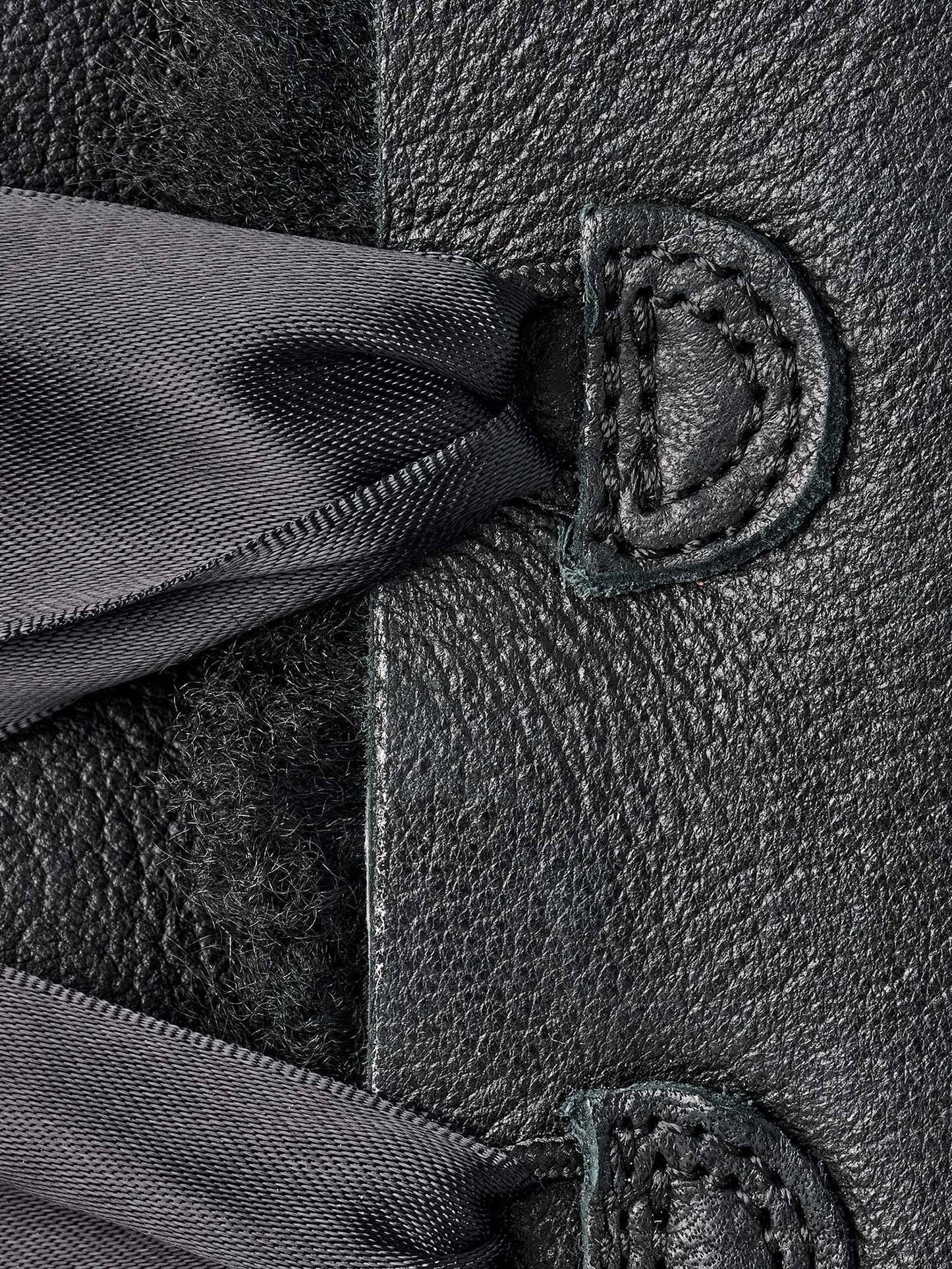 Ugg Stivali Classic Bailey Tie Leather Donna Nero