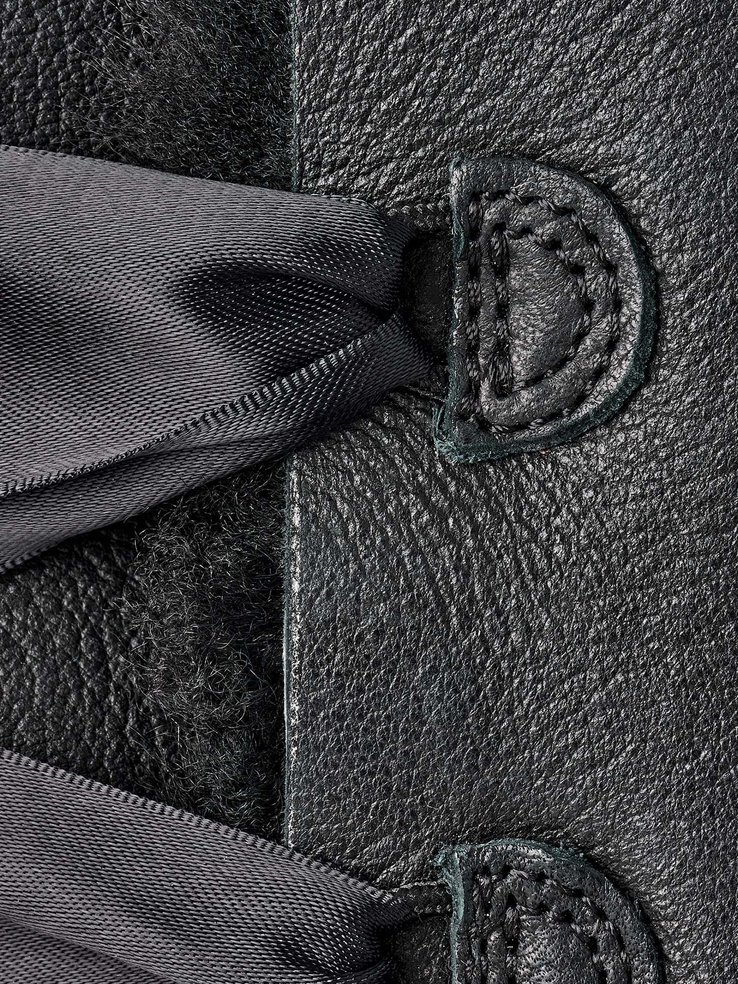 Ugg Stivali Classic Bailey Tie Leather Donna Nero