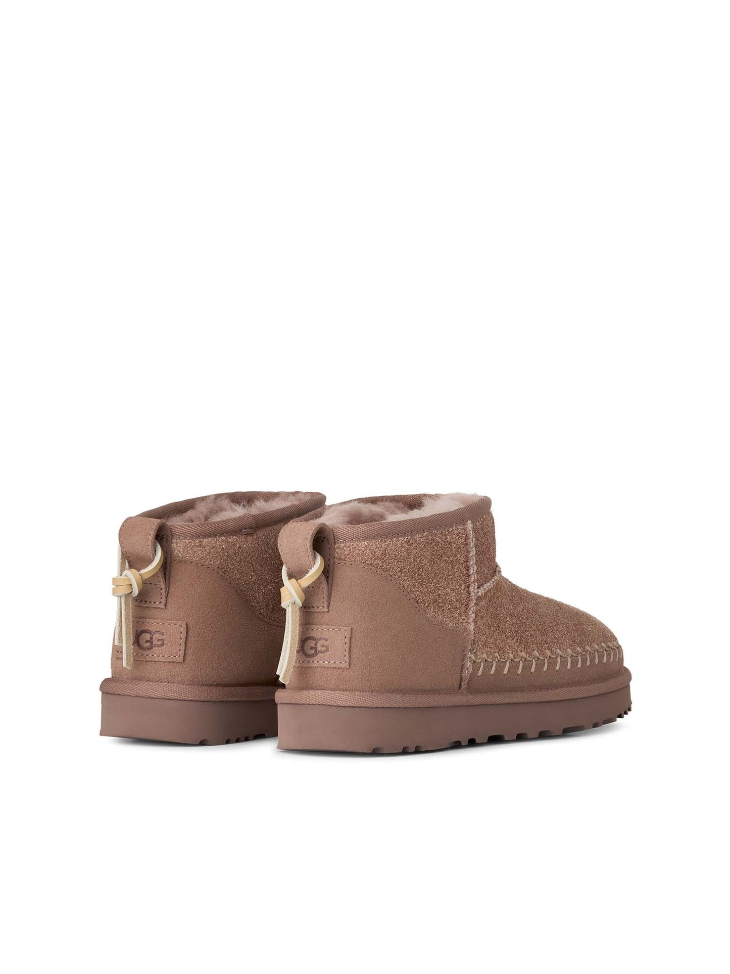 Ugg Stivali Classic Ultra Mini Biarritz da Donna Marrone