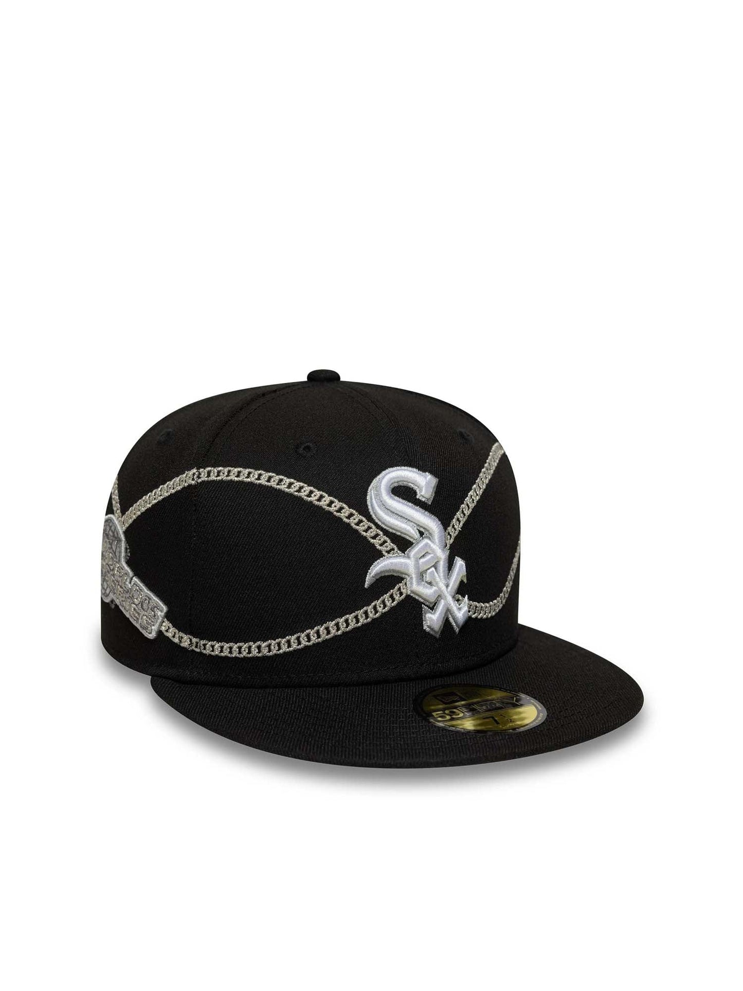 New Era Cappellino 59FIFTY Fitted Chicago White Sox MLB Chain Wrap Nero