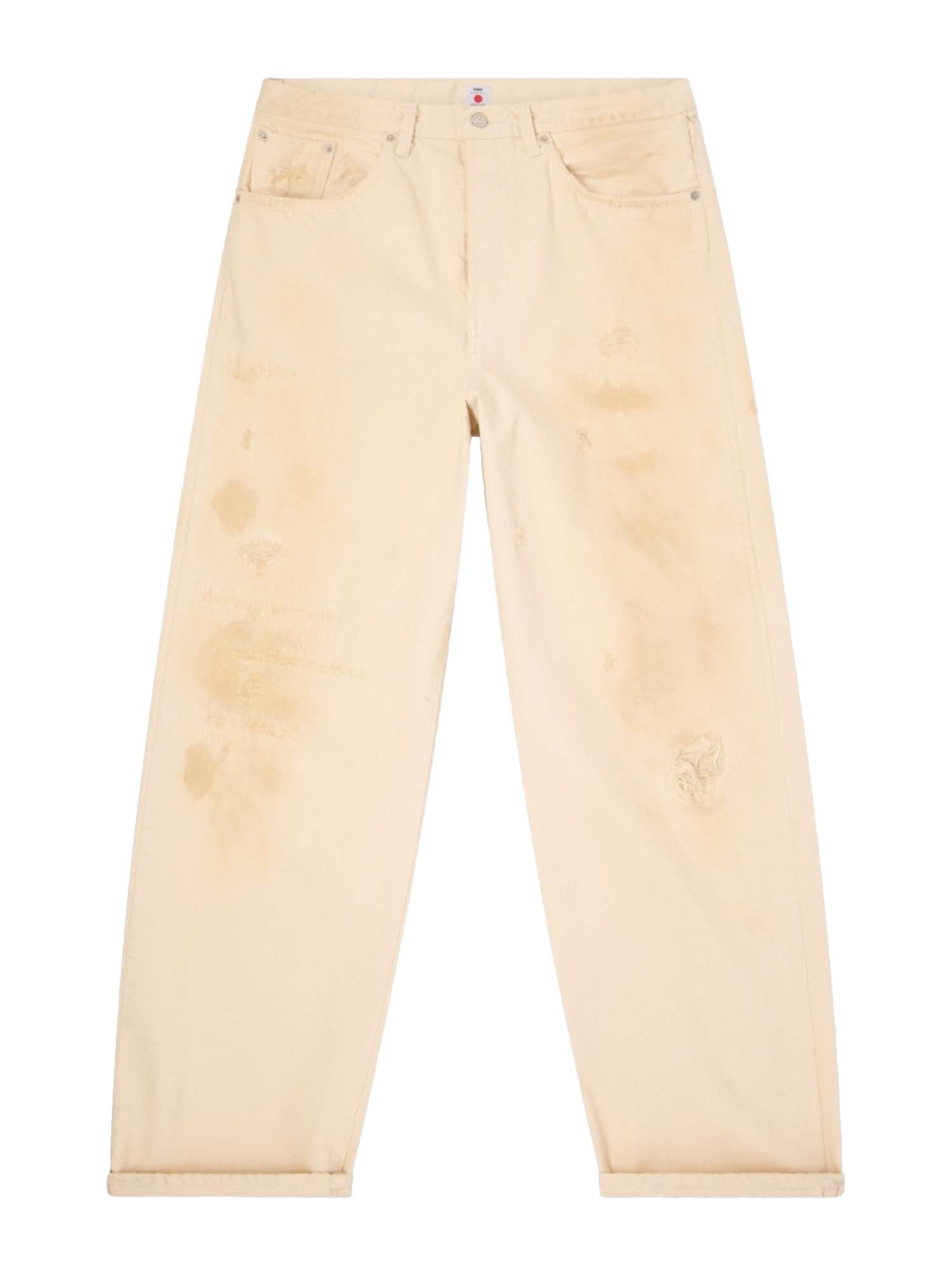 Edwin Wide Pant Beige