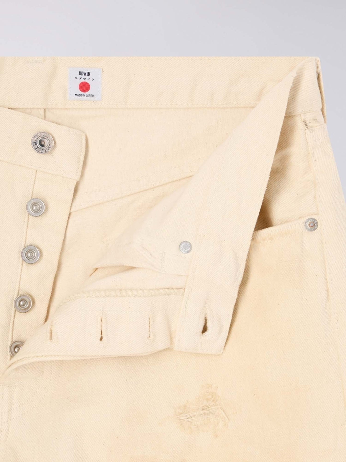 Edwin Wide Pant Beige