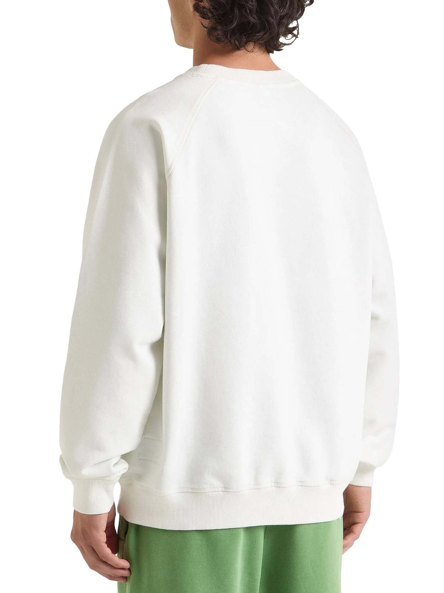 Diadora Felpa Girocollo Legacy Bianco