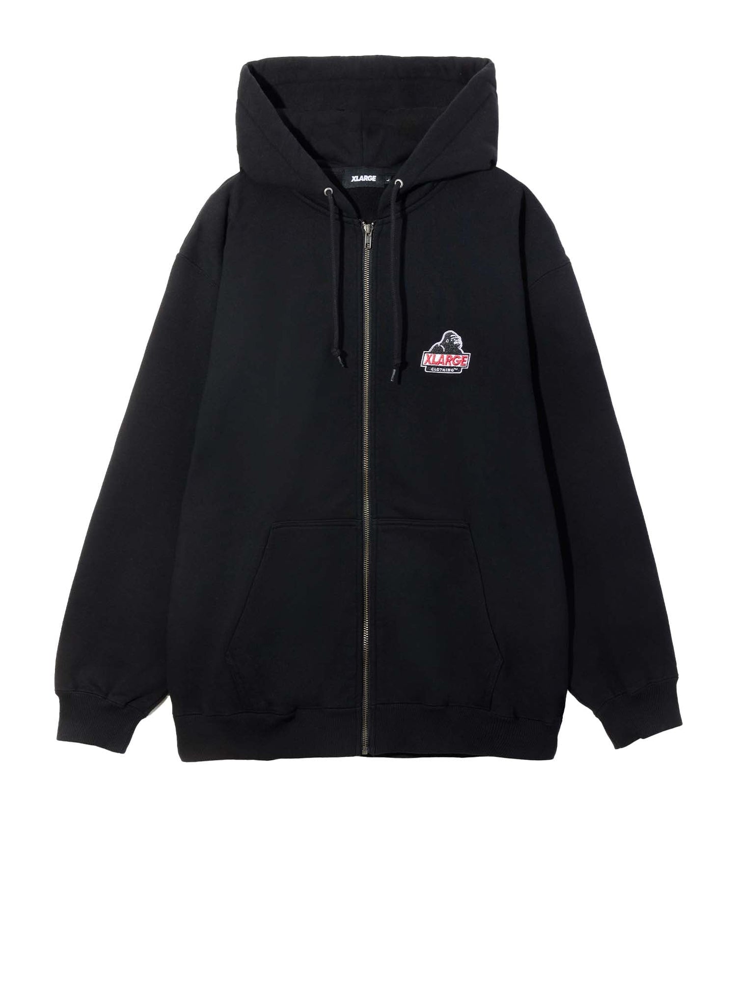 Xlarge Felpa con Cappuccio e Zip OG Slanted Nero