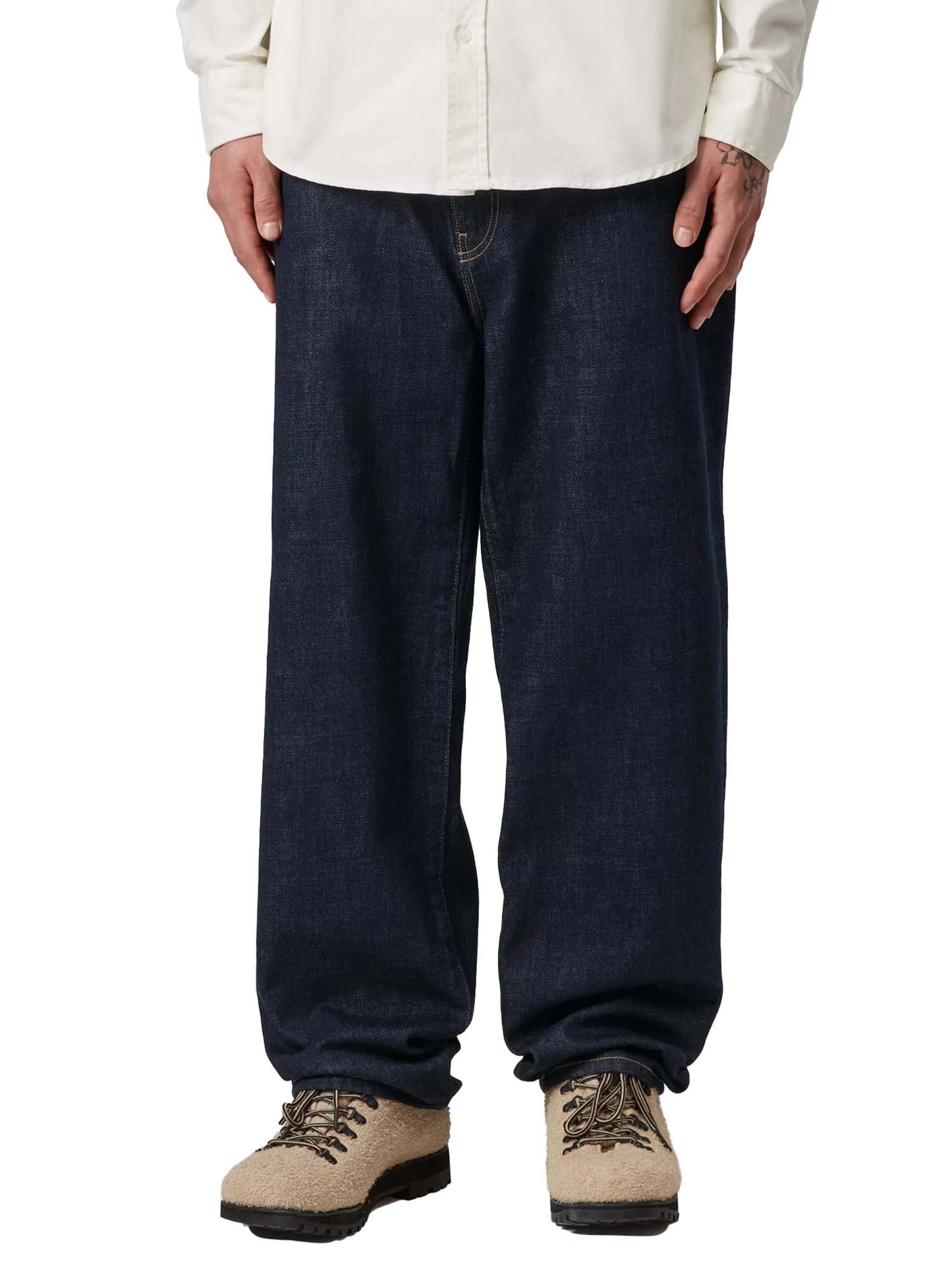 Carhartt Wip Aaron Pant Blu