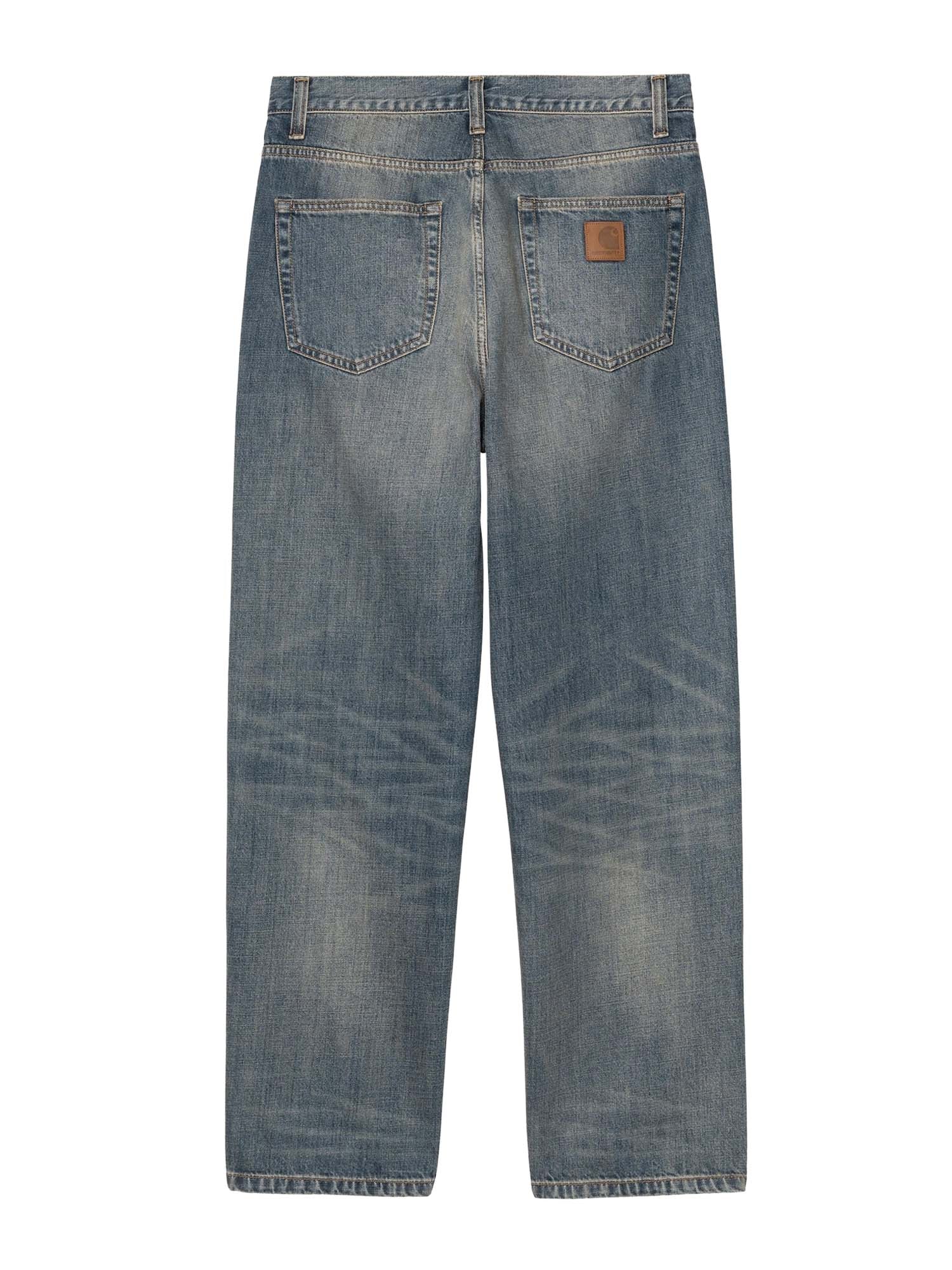 Carhartt Wip Aaron Pant Blu