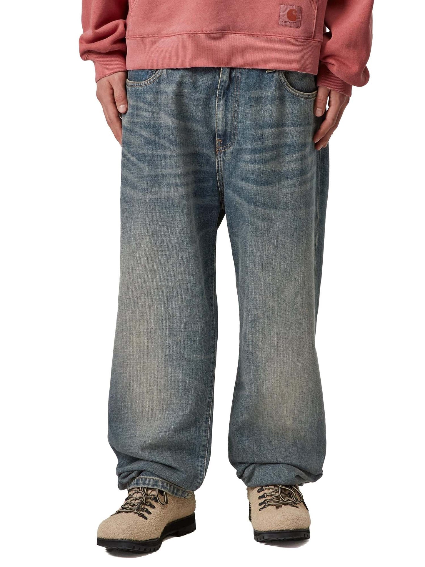 Carhartt Wip Aaron Pant Blu