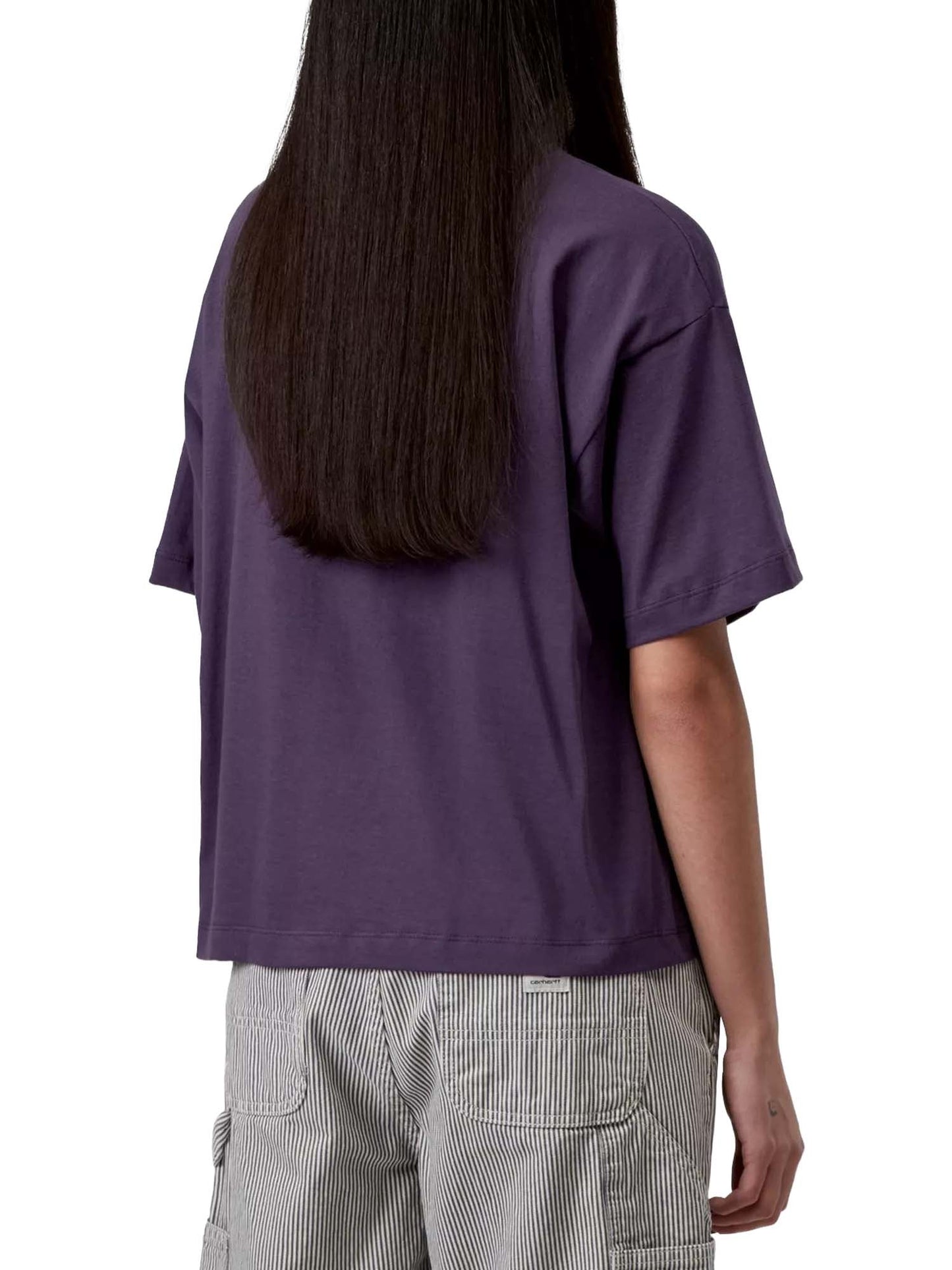 Carhartt Wip W' S/S Chester T-Shirt Viola