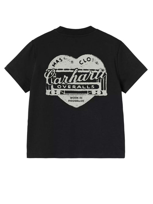Carhartt Wip W' S/S Garble T-Shirt Nero