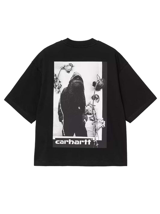 Carhartt Wip W' S/S Archive Script T-Shirt Nero