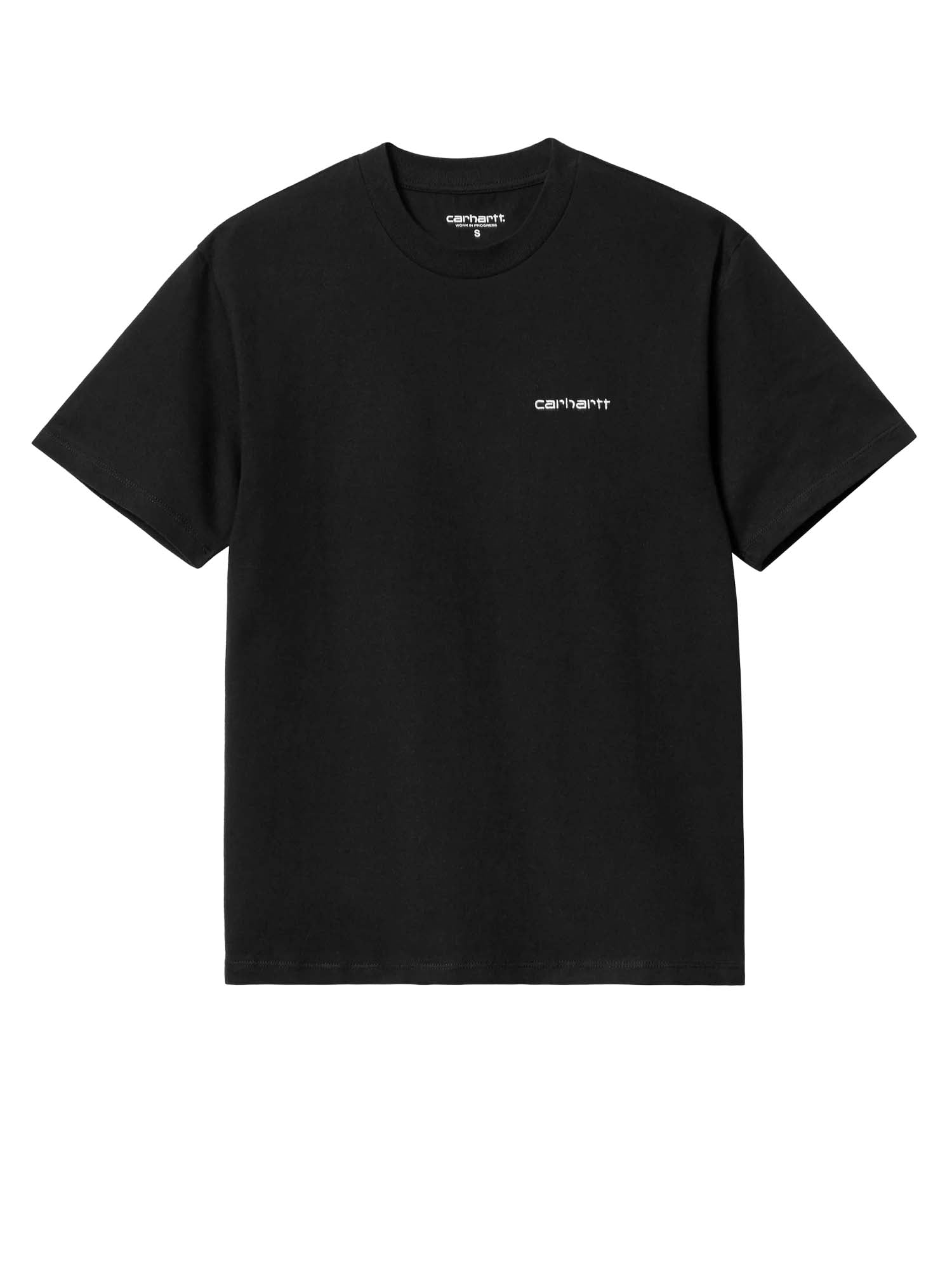 Carhartt Wip W' S/S Script Embroidery T-Shirt Nero