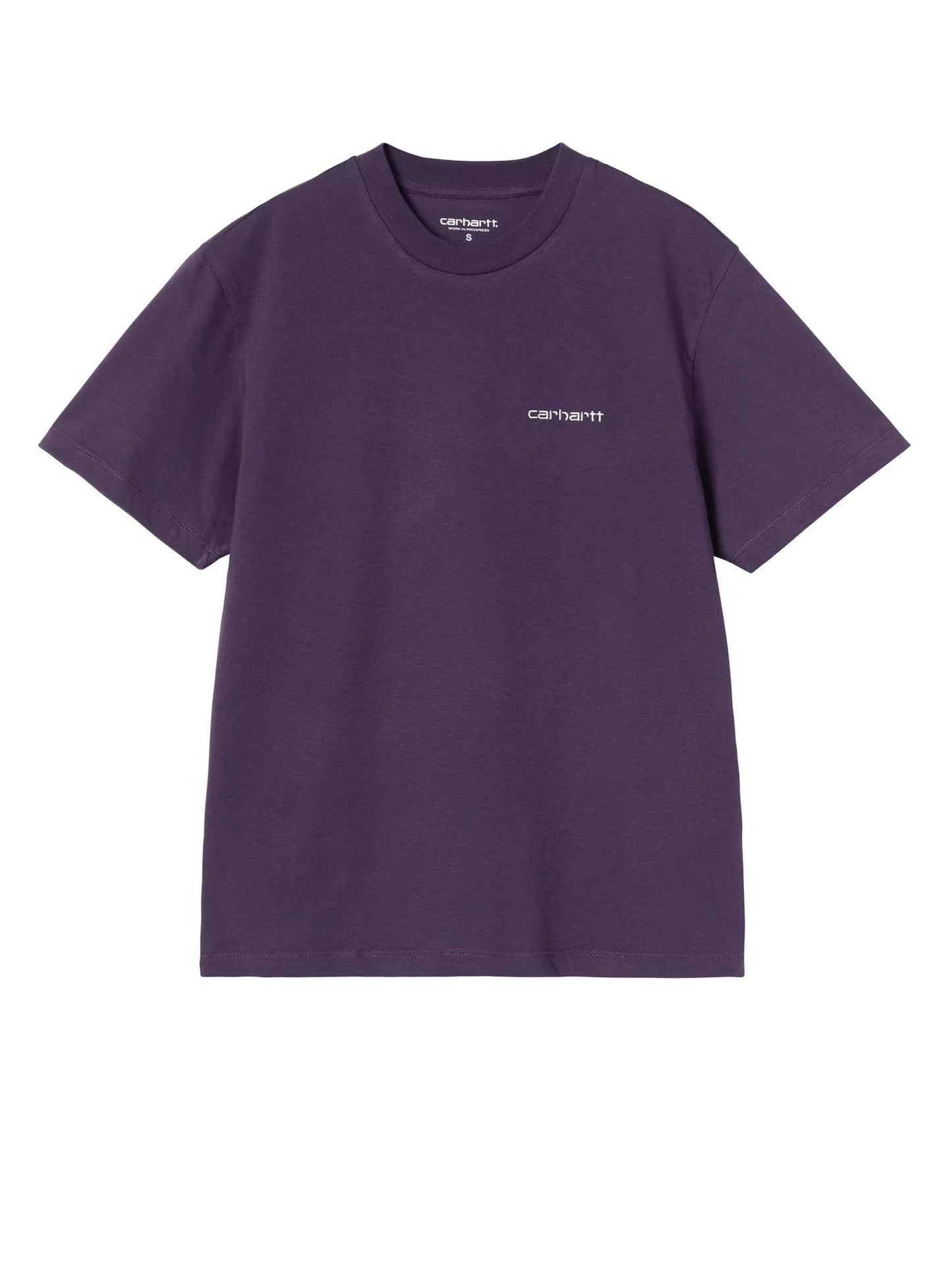 Carhartt Wip W' S/S Script Embroidery T-Shirt Viola