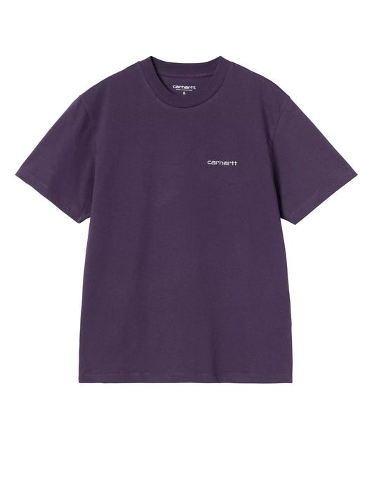 Carhartt Wip W' S/S Script Embroidery T-Shirt Viola
