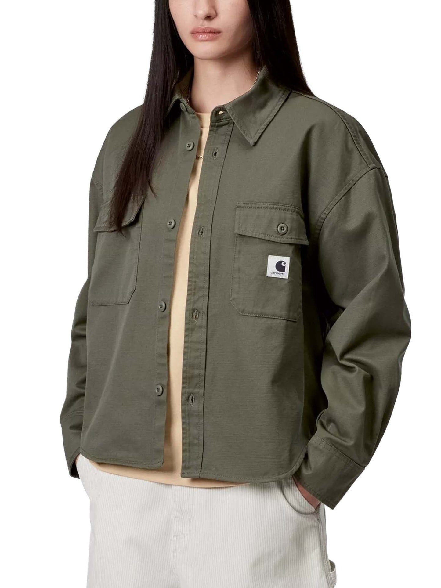 Carhartt Wip W' Kelly Shirt Jac Verde