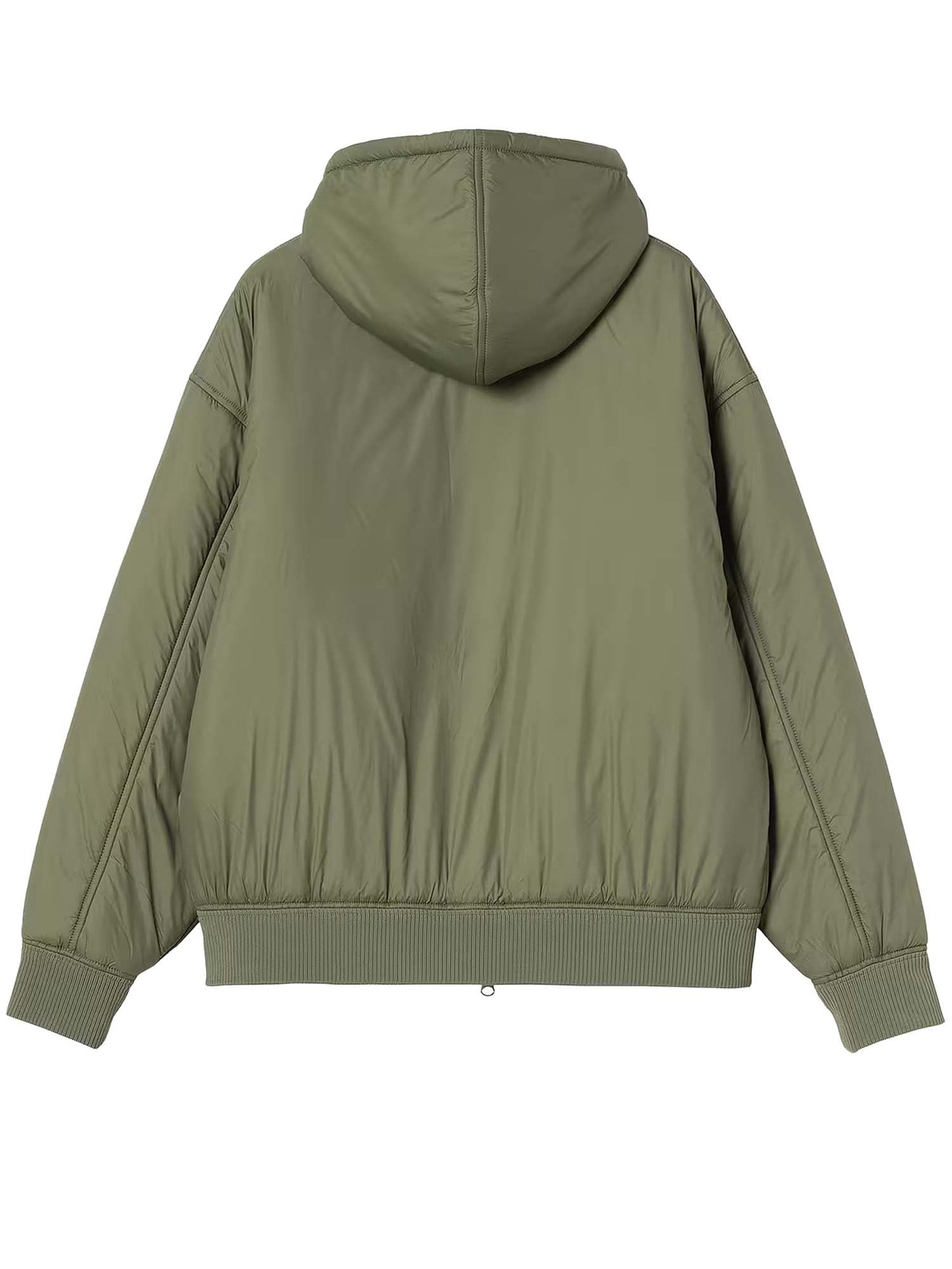 Carhartt Wip W' Hooded Gadd Jacket Recycled Nylon Taffeta Verde