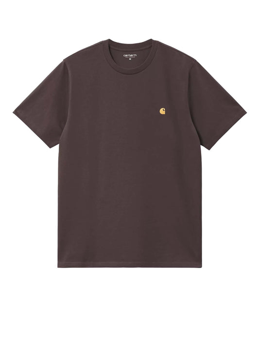 Carhartt Wip S/S Chase T-Shirt Marrone