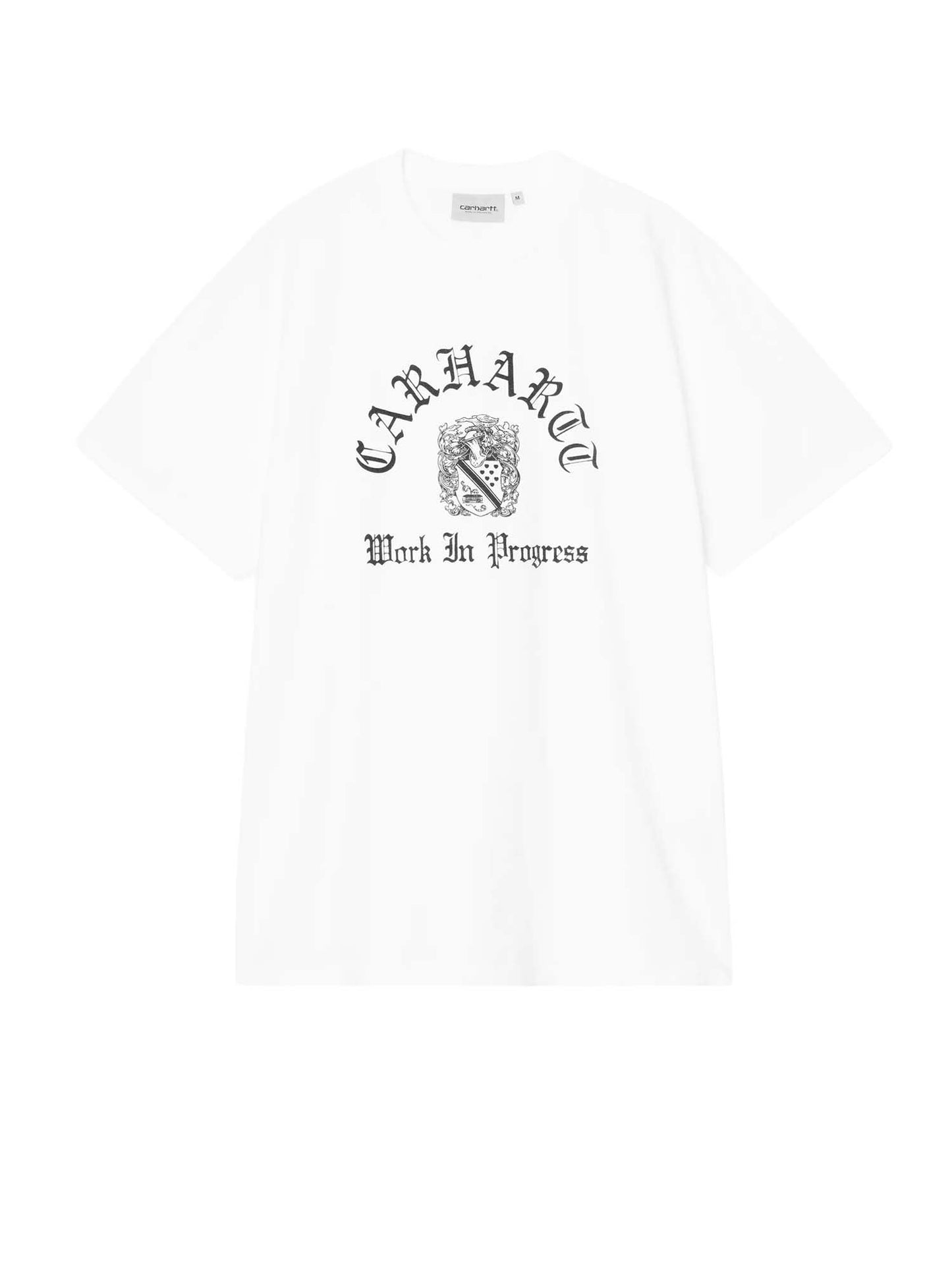 Carhartt Wip S/S Coat Of Arms T-Shirt Bianco