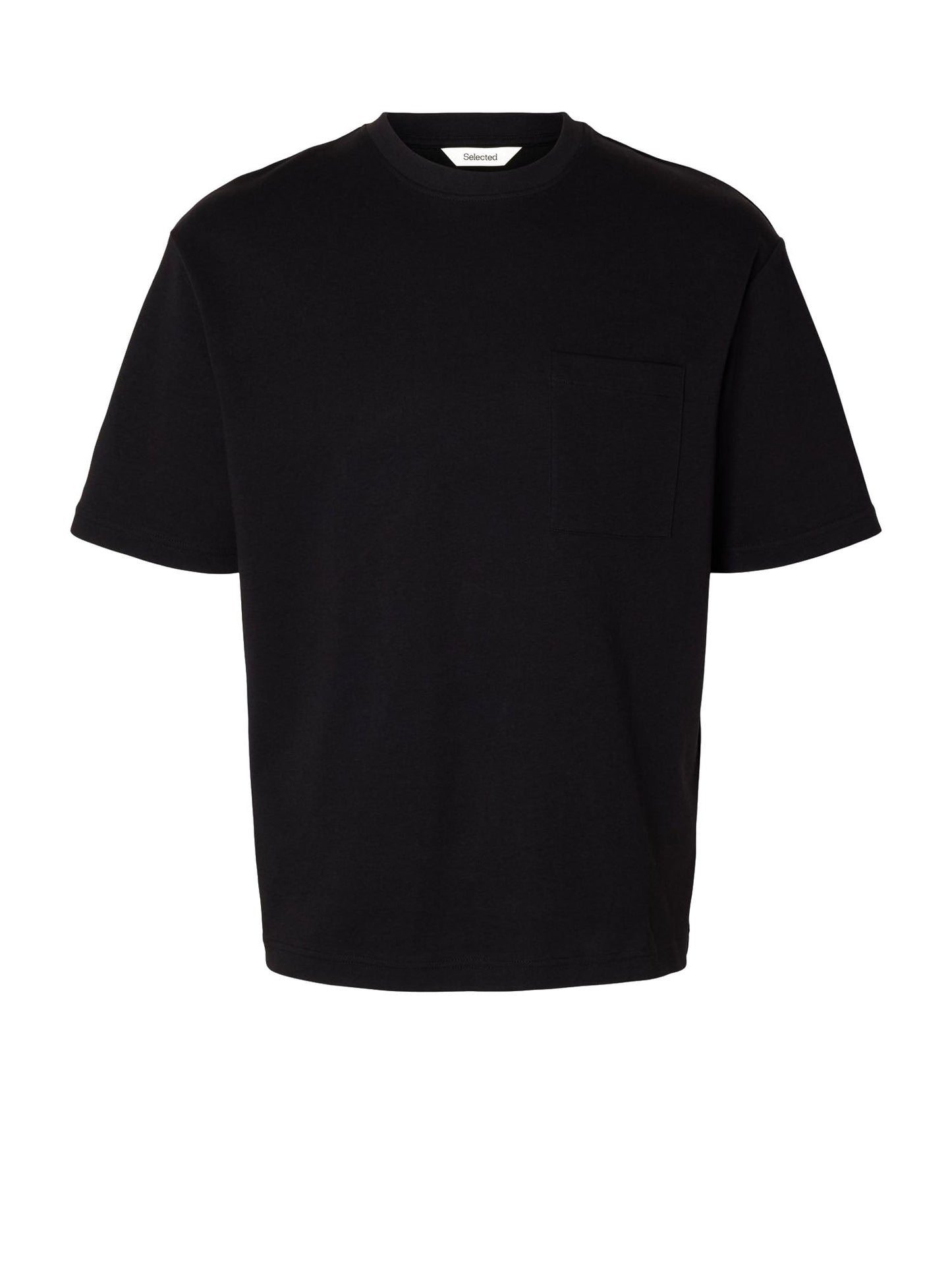 Selected T-shirt Pocket Nero