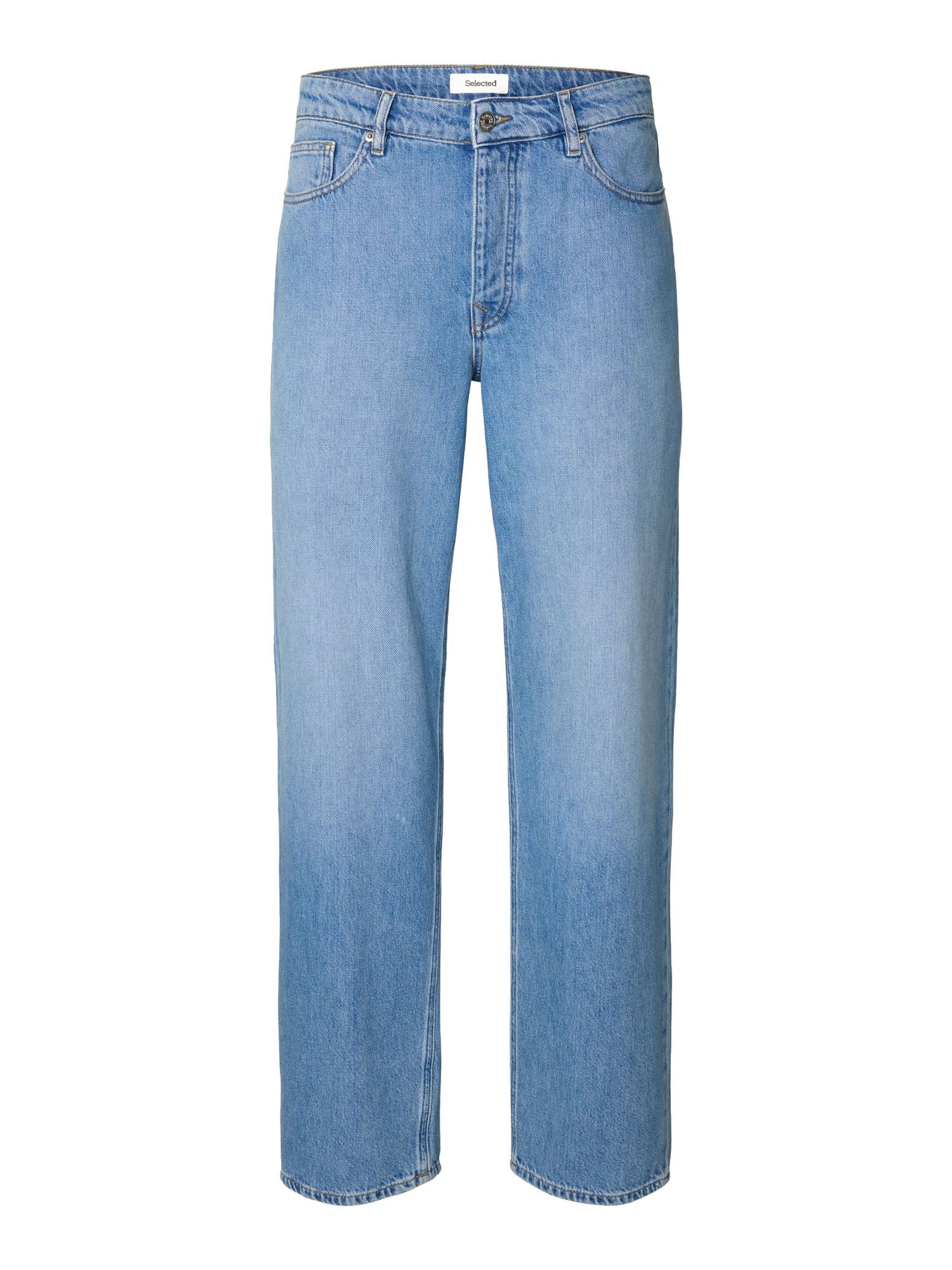 Selected Jeans Loose Ben Azzurro