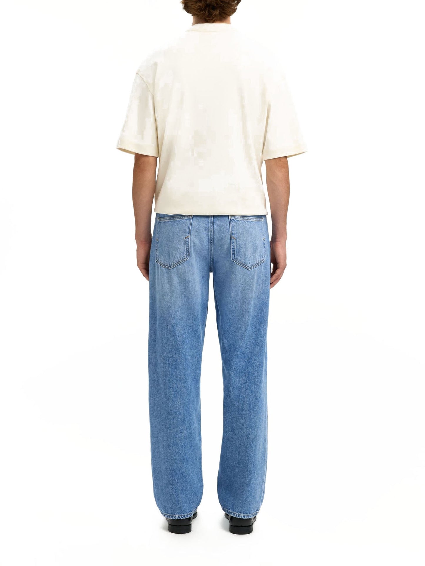 Selected Jeans Loose Ben Azzurro