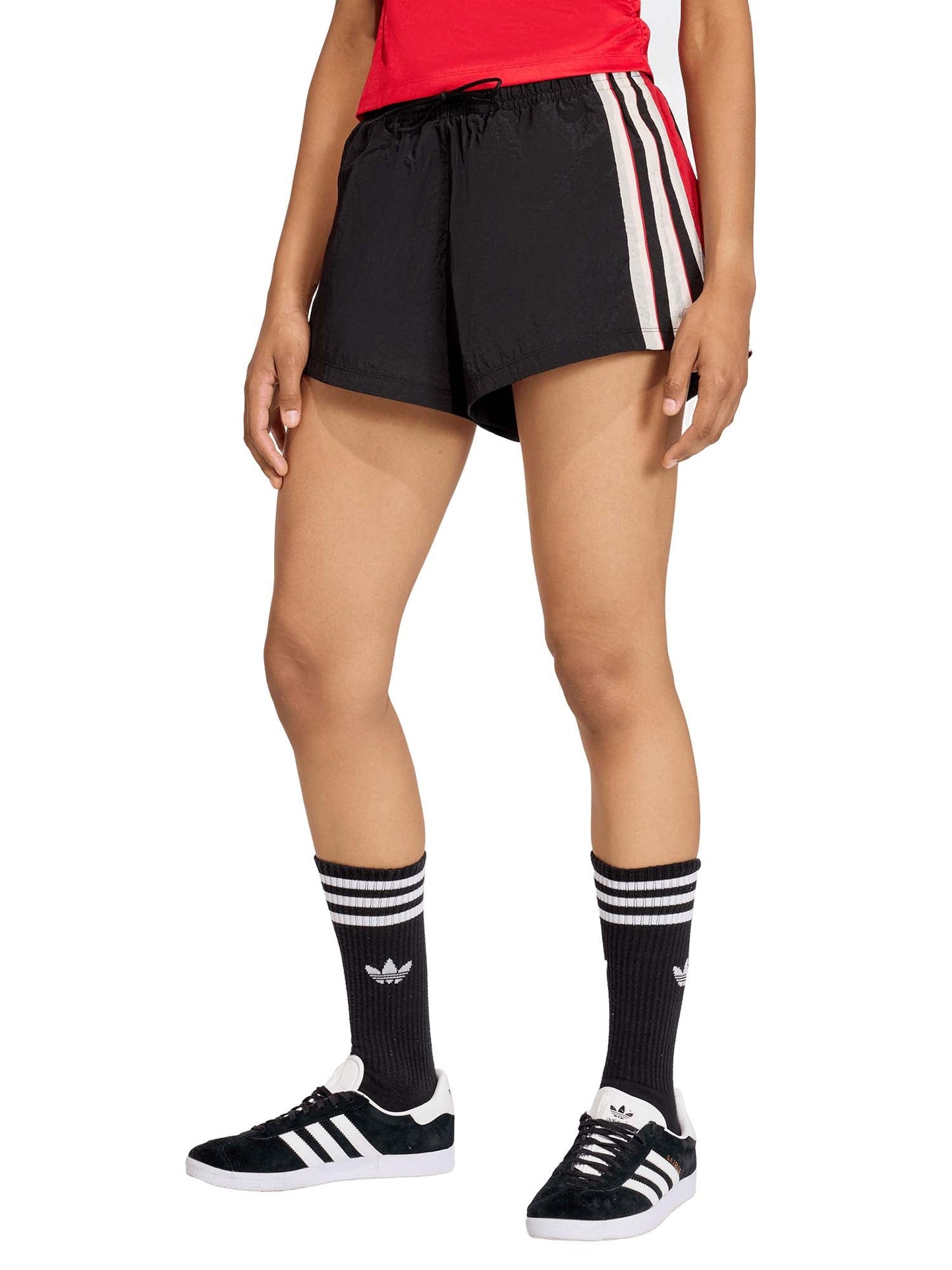 Adidas Shorts Santiago Woven Nero