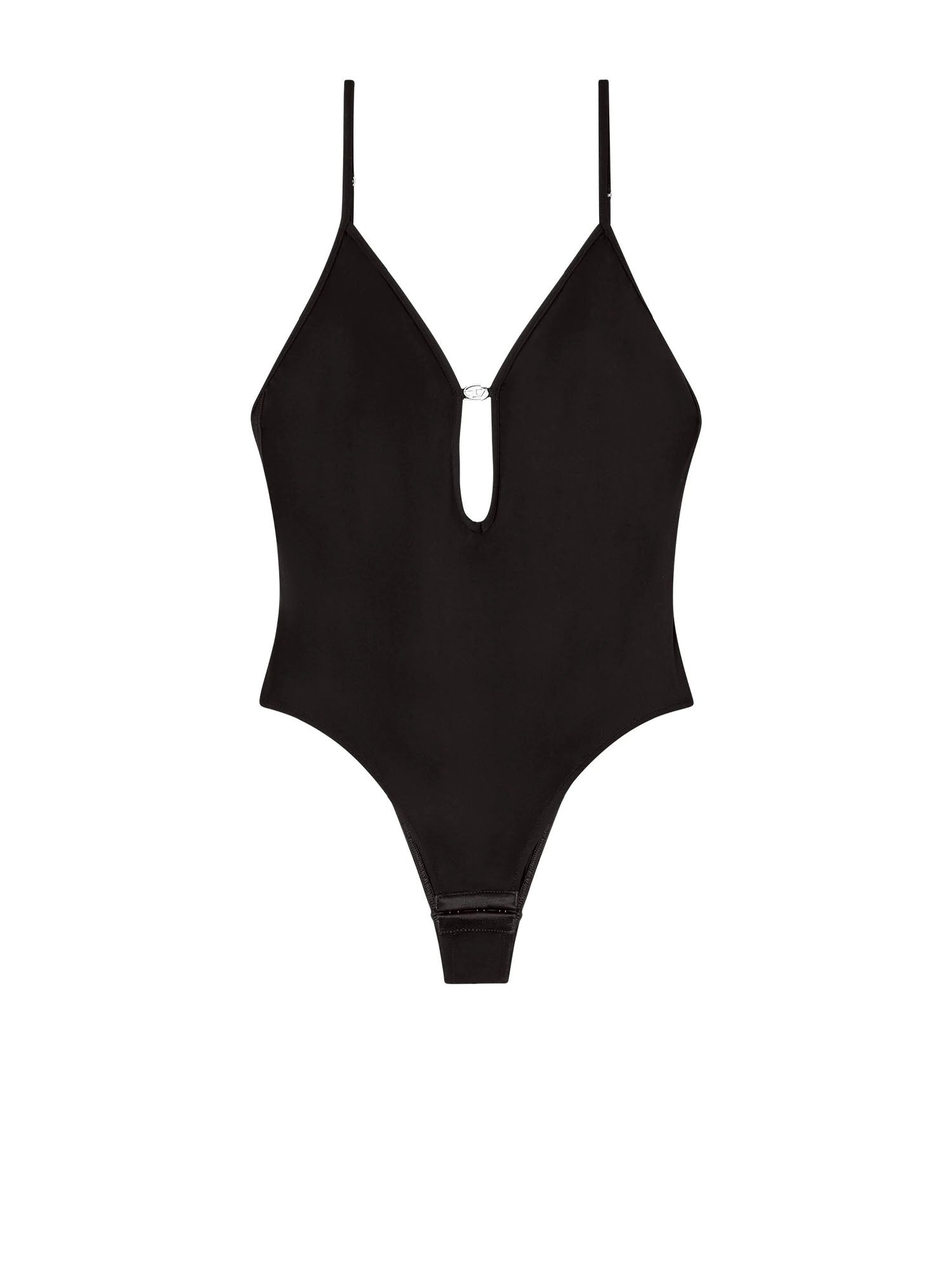 Diesel Ufby Oval  D Bodysuit Donna Nero