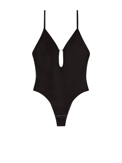 Diesel Ufby Oval  D Bodysuit Donna Nero