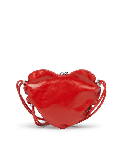 Diesel Borsa SCRUNCH-D HEART Diesel Rosso