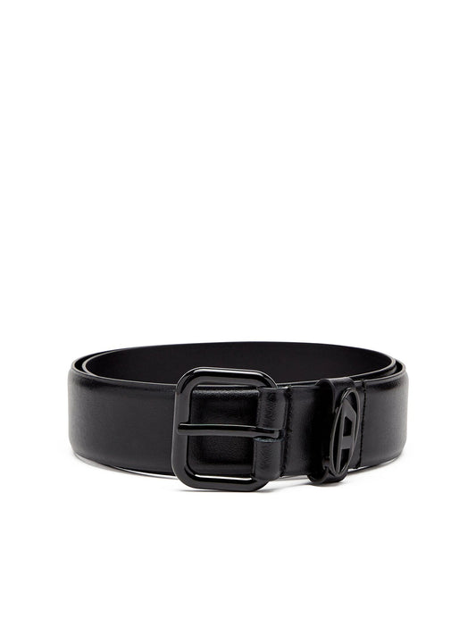 Diesel Cintura Oval D Logo B-1Dr OvalD Loop Belt Grigio