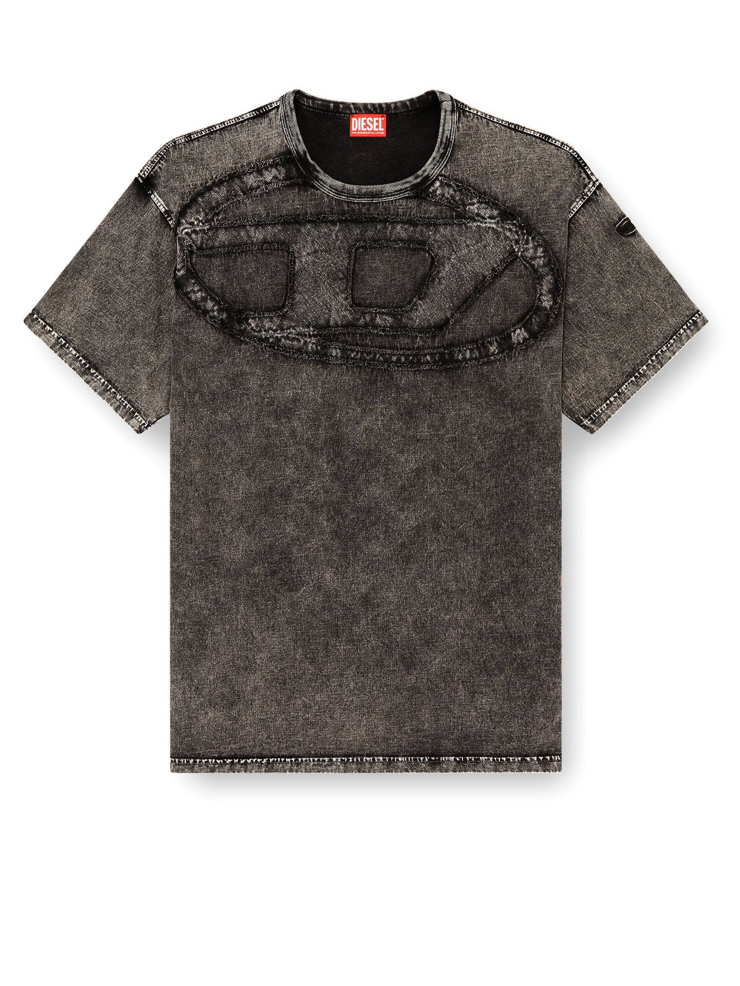 Diesel T-shirt Boxt Den Nero