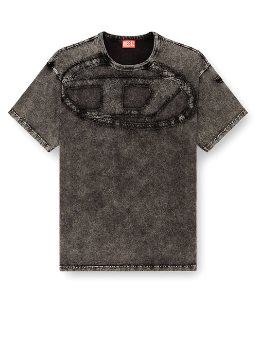 Diesel T-shirt Boxt Den Nero