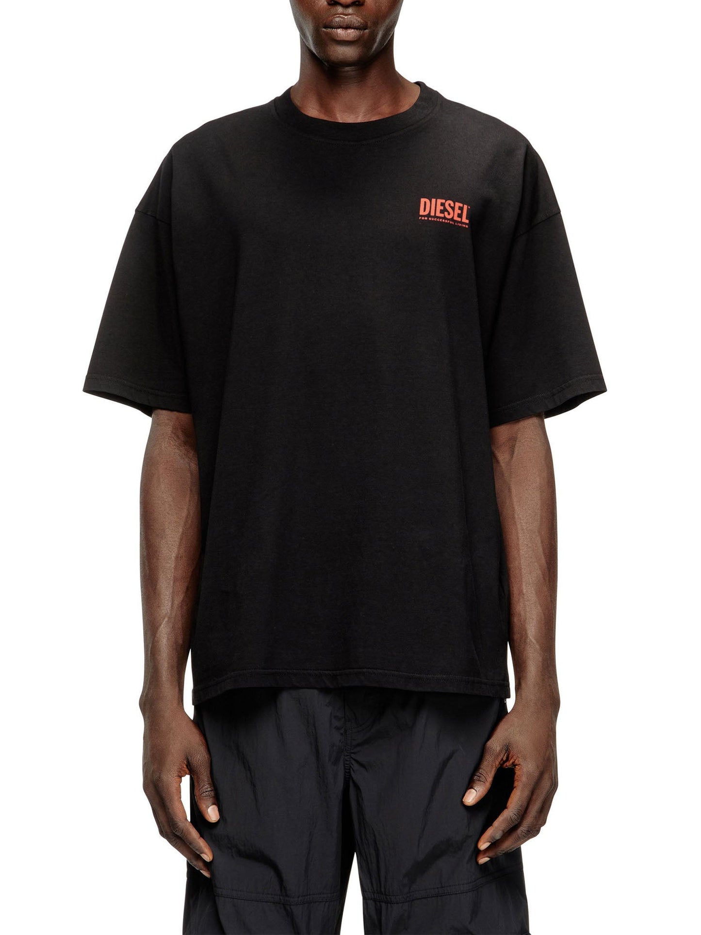 Diesel T-shirt Boxt Bisk Nero