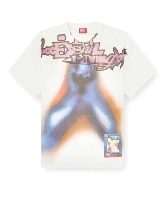 Diesel T-shirt Boxt V13 Bianco