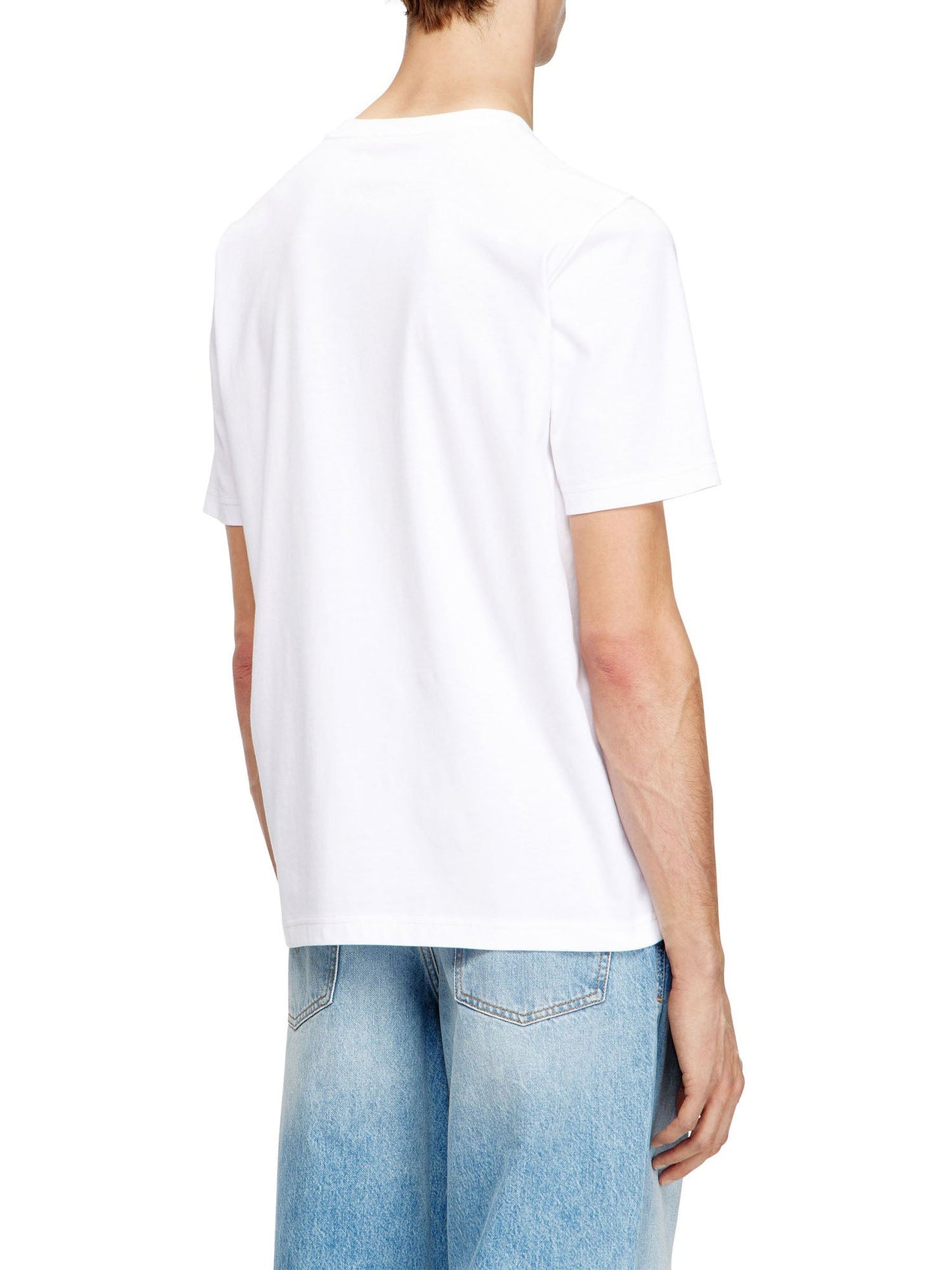 Diesel T-shirt Sdjudt V5 Bianco