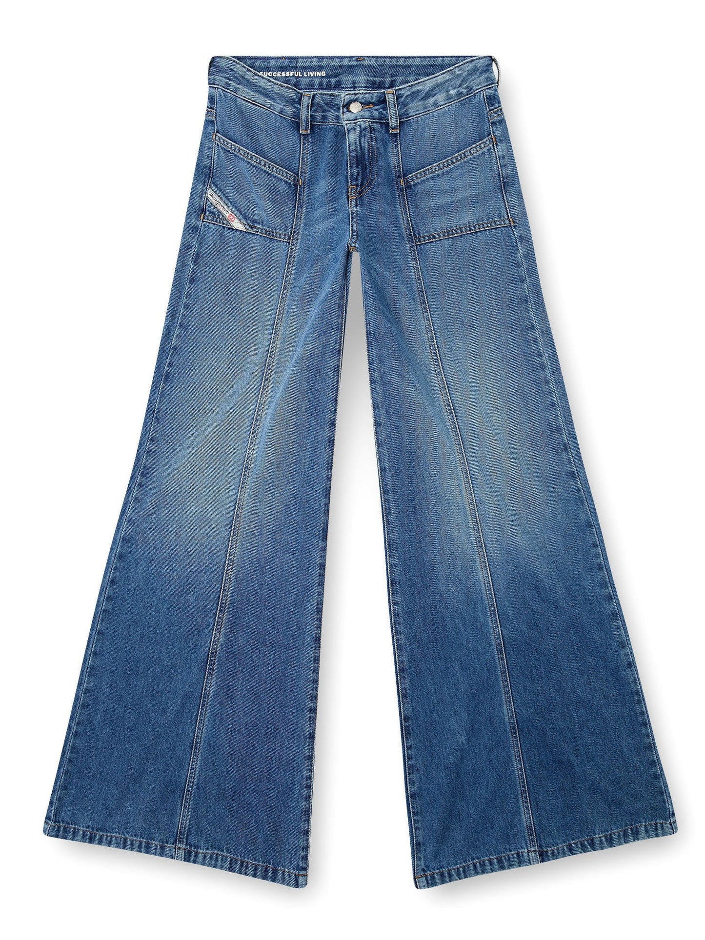 Diesel Jeans Flare D-akii Blu