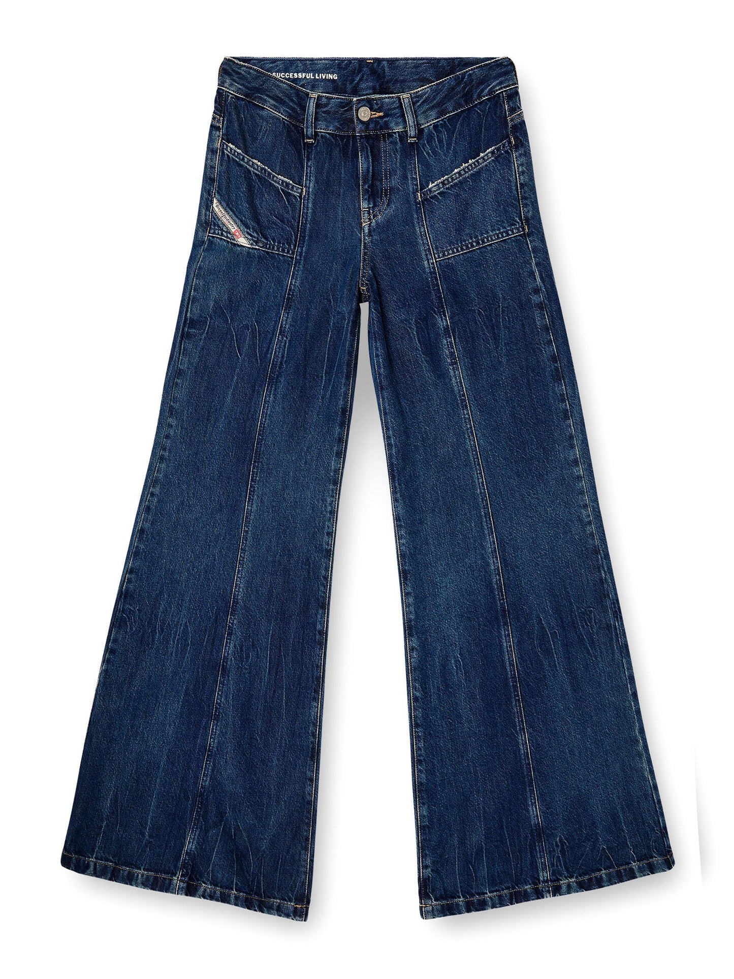Diesel Jeans Flare D-akii Blu