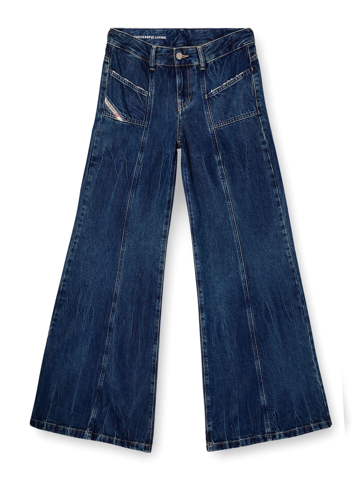 Diesel Jeans Flare D-akii Blu