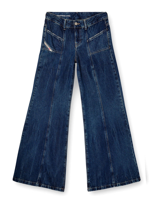 Diesel Jeans Flare D-akii Blu