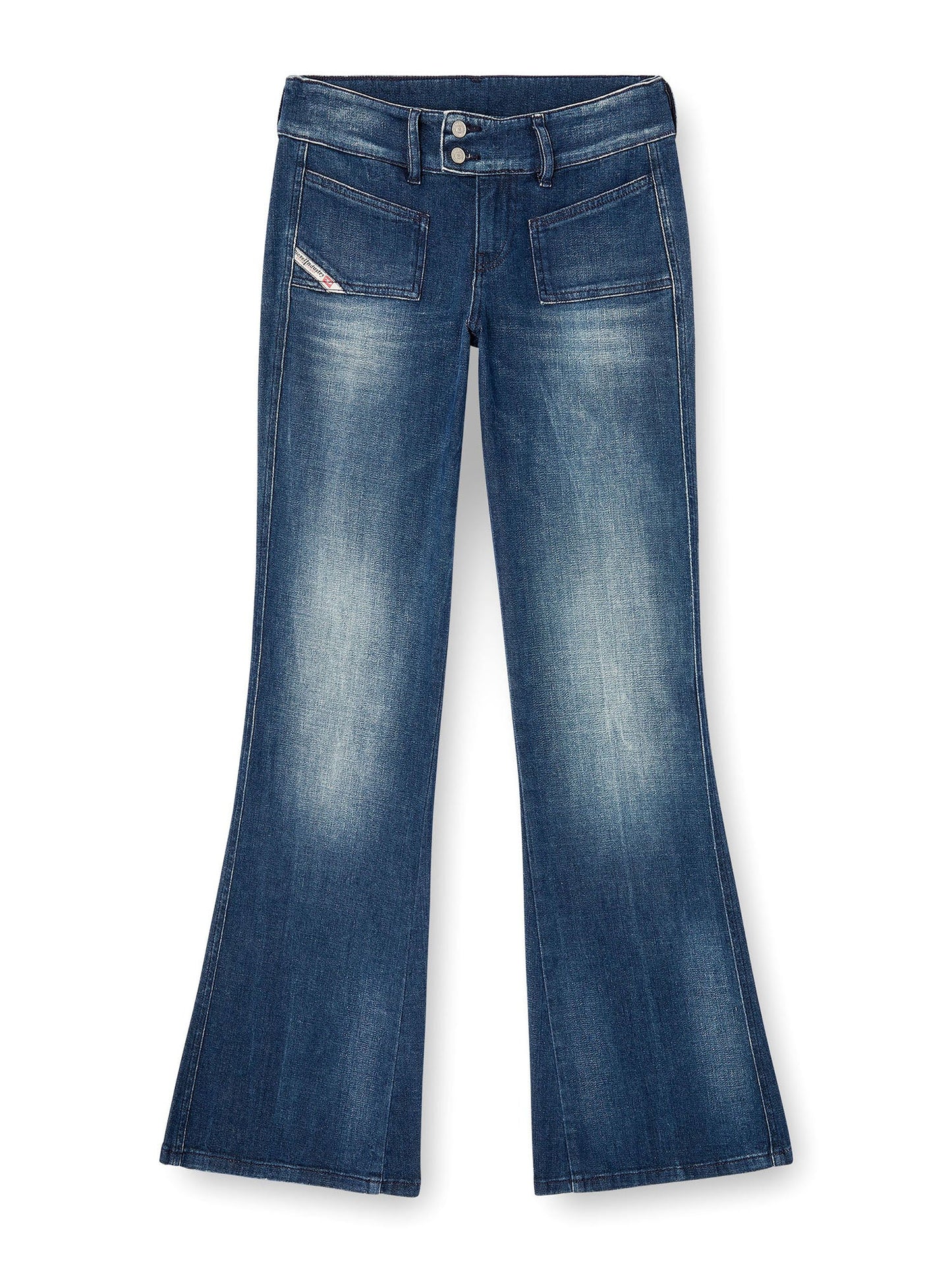 Diesel Bootcut jeans d-hush Blu
