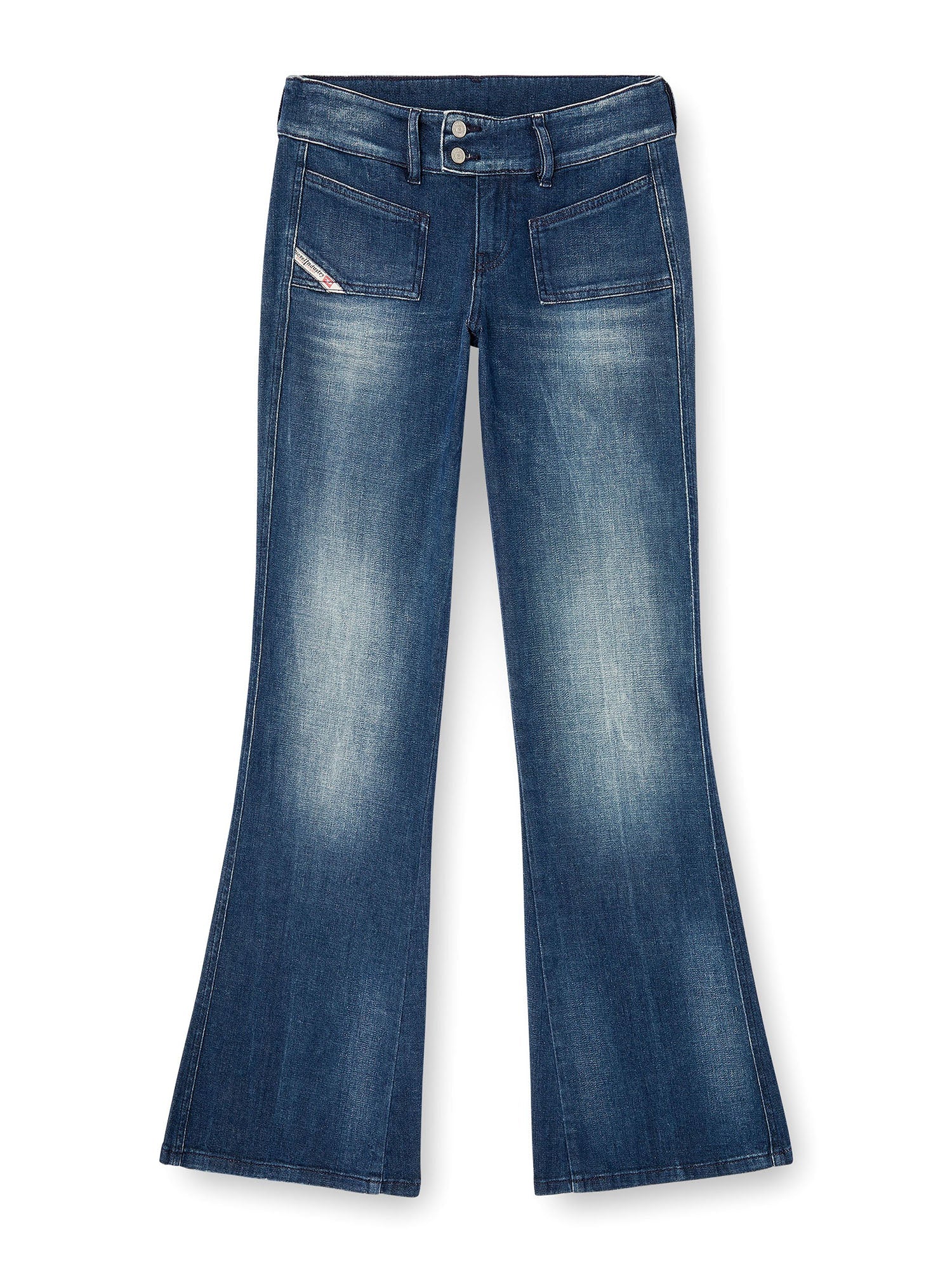 Diesel Bootcut jeans d-hush Blu