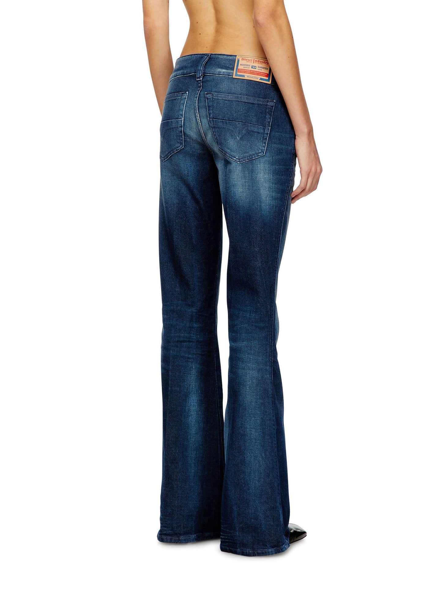 Diesel Bootcut jeans d-hush Blu
