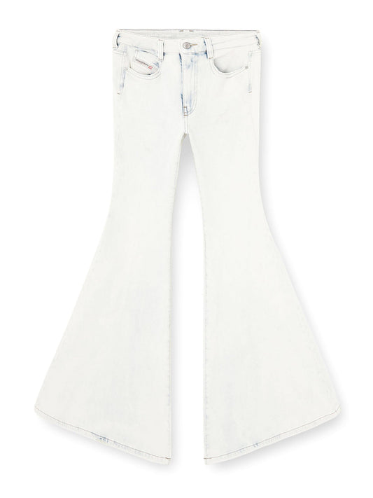 Diesel Flare jeans 1970 d-bleess 0adbs Blu