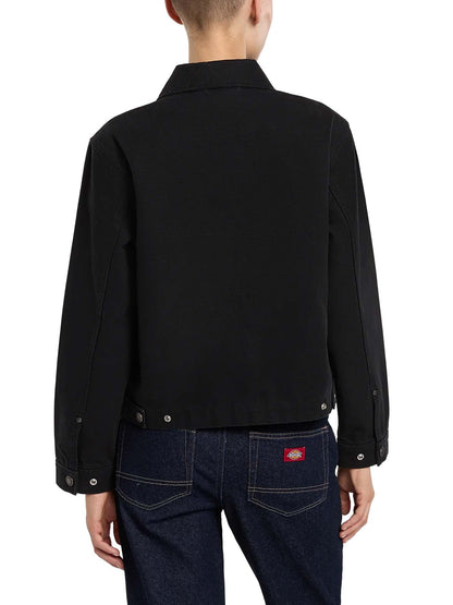 Dickies Giacca painter in canvas non foderata da donna Nero