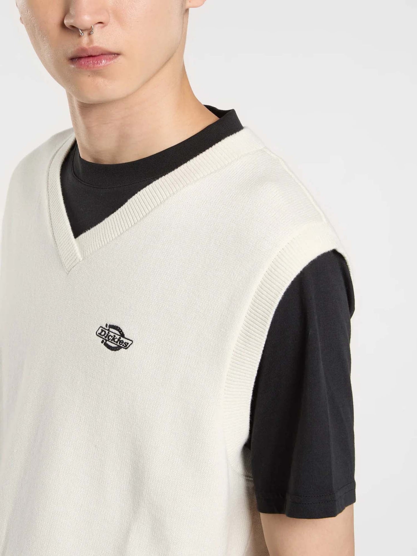 Dickies Gilet in maglia Summerdale Bianco
