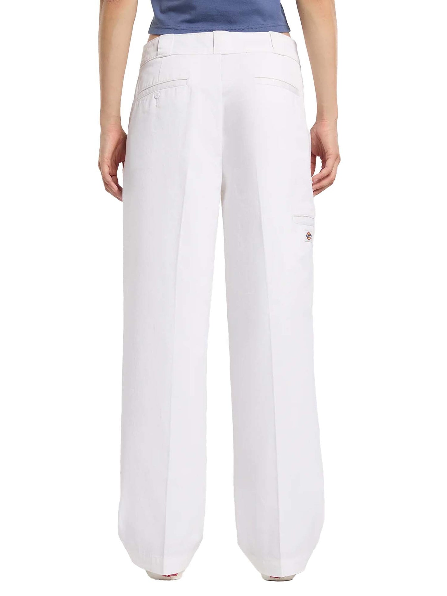 Dickies Pantaloni da lavoro 247 loose da donna Bianco