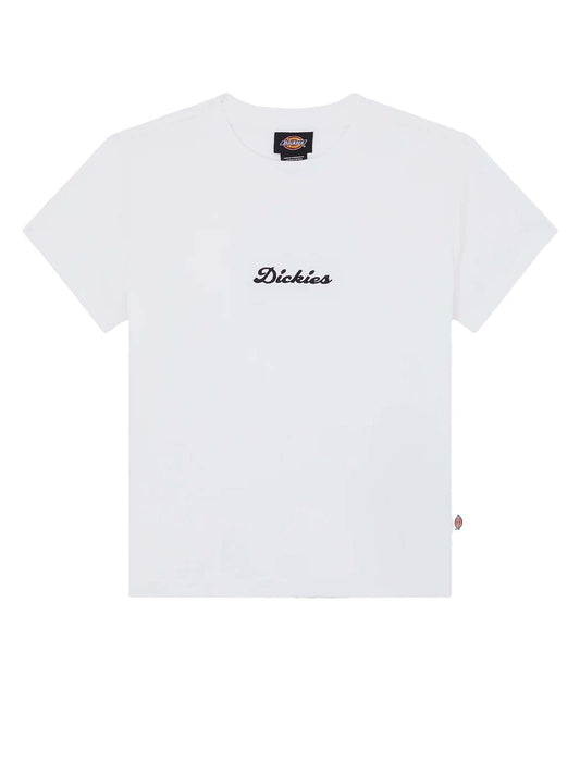 Dickies T-shirt di peso medio Wellsville da donna Bianco