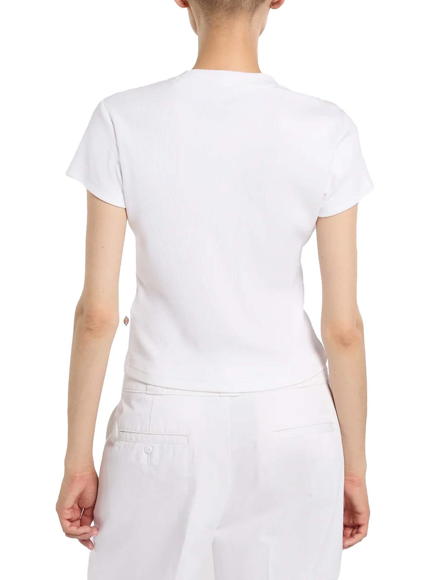 Dickies T-shirt di peso medio Wellsville da donna Bianco