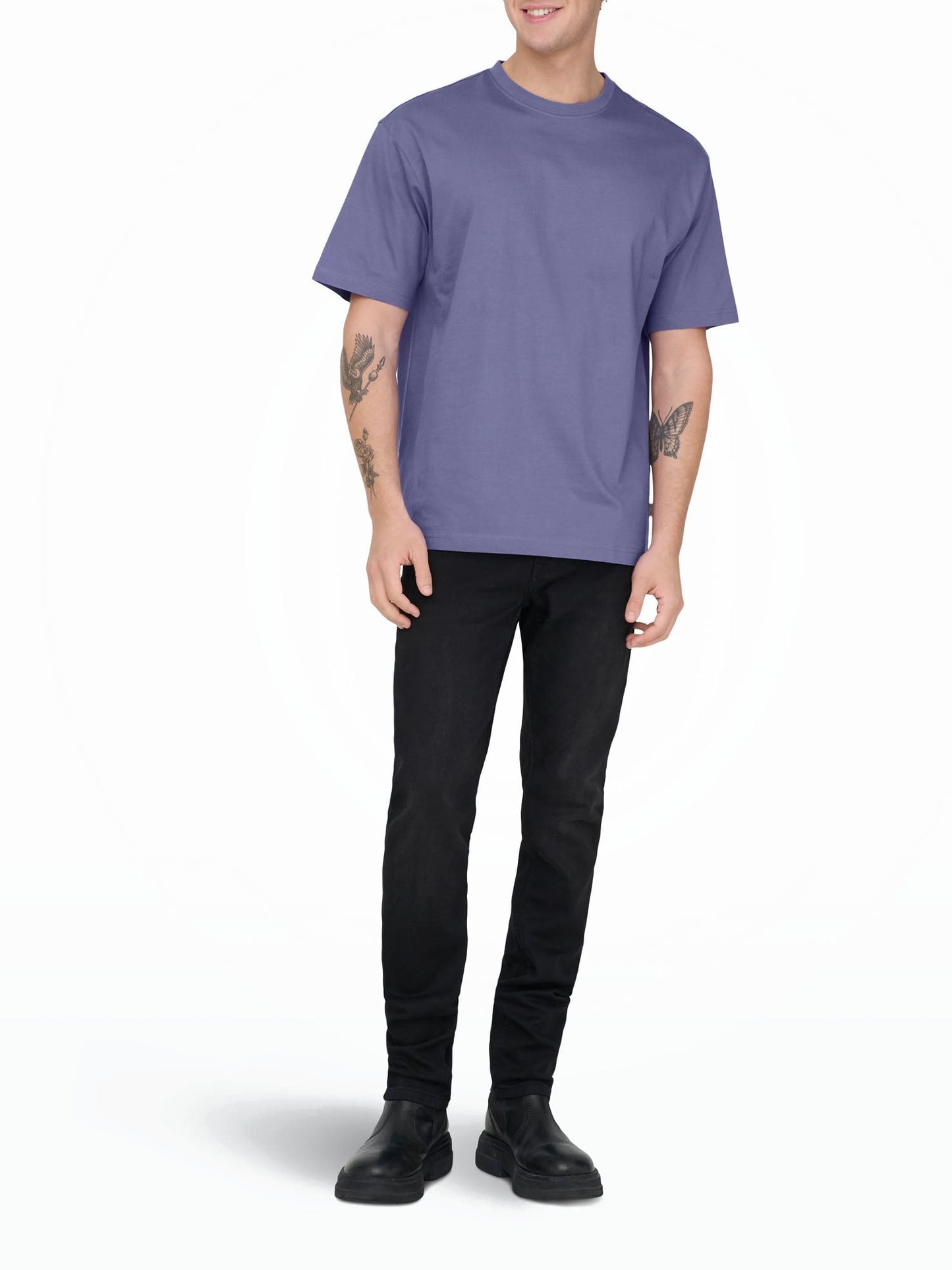 Only & Sons T-shirt Onsfred Viola